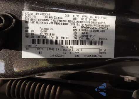 2018 Ford Focus St z USA, uszkodzony, nr VIN 1FADP3L99JL260072